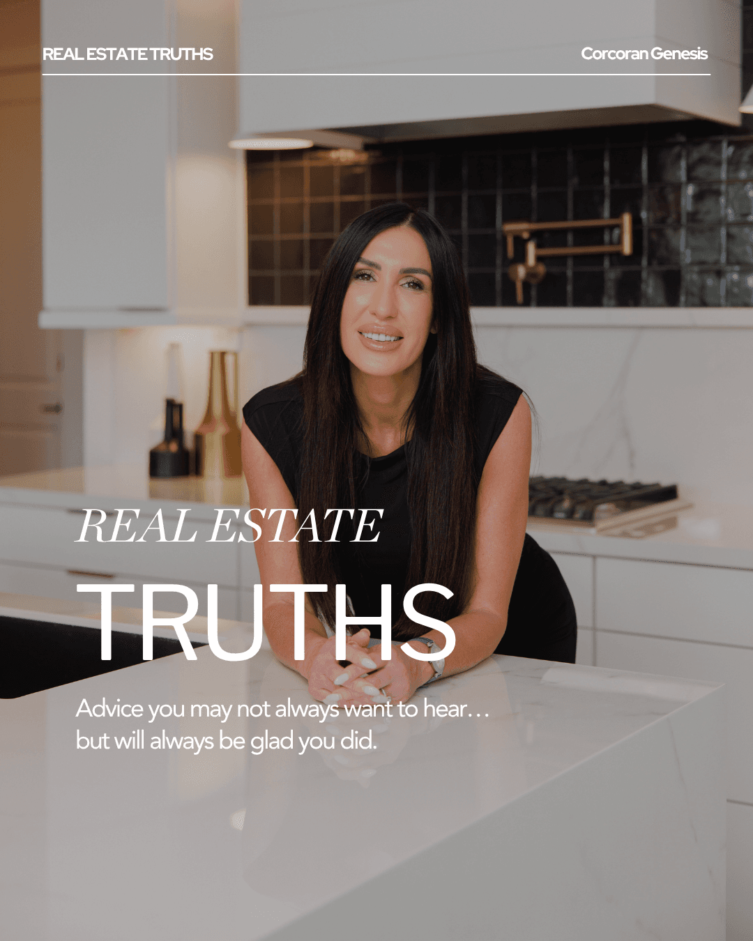 Real Estate Truths series cover graphic for Corcoran Genesis