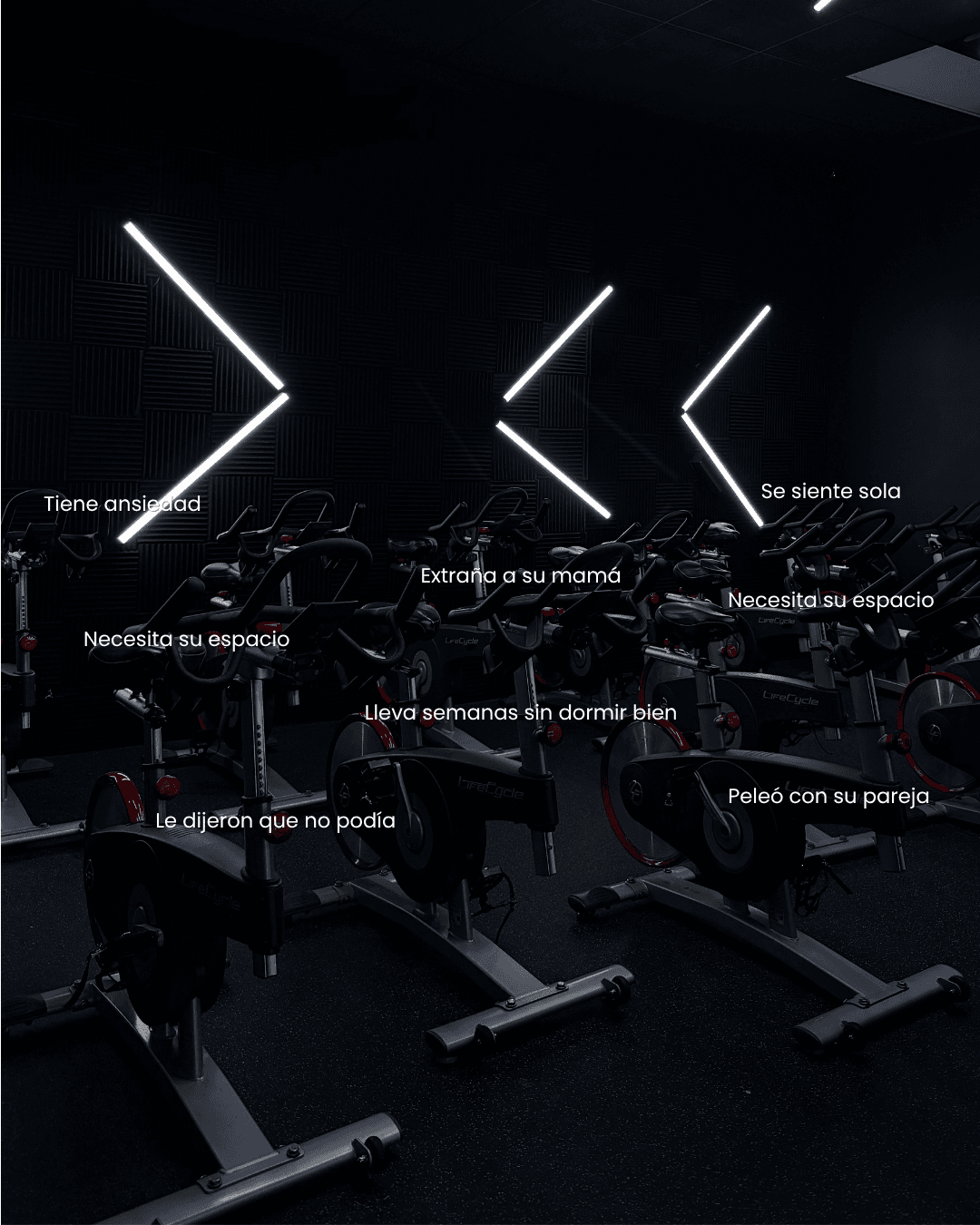 Community-focused graphic designed for a cycling studio